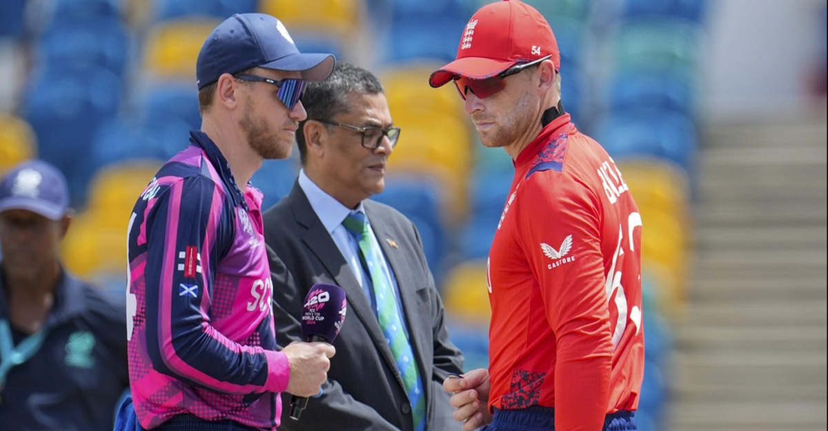ইংল্যান্ডের বিপক্ষে টস জিতে ব্যাটিংয়ে স্কটল্যান্ড