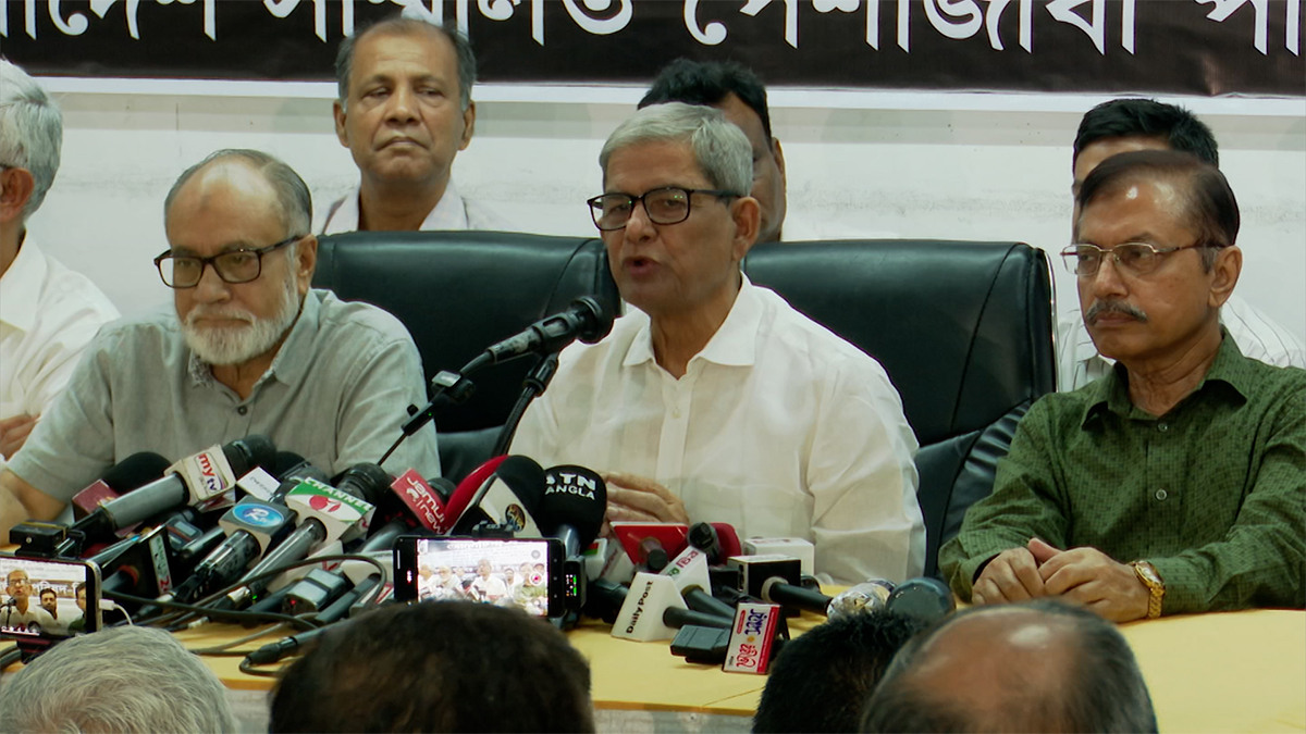 এরা সরকার নয়, বর্গি লুটেরা: ফখরুল