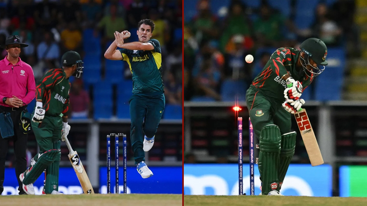 কামিন্সের হ্যাটট্রিকে ১৪০ রানে থামলো বাংলাদেশ