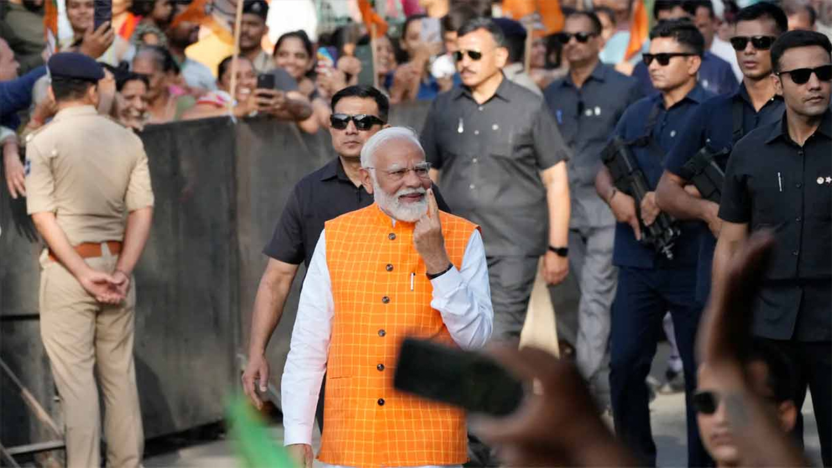 লোকসভা ভোট: এখন পর্যন্ত এগিয়ে মোদির নেতৃত্বাধীন জোট