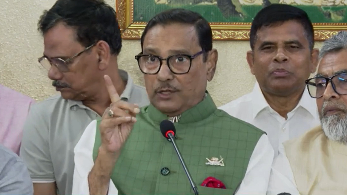 দুর্নীতির বিরুদ্ধে বিএনপির আন্দোলনের হুঁশিয়ারি বছরের সেরা জোক: কাদের