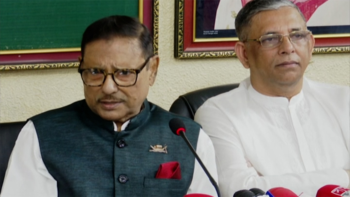 সেন্টমার্টিন দখলের গুজব ছড়িয়েছে বিএনপি-জামায়াত: ওবায়দুল কাদের