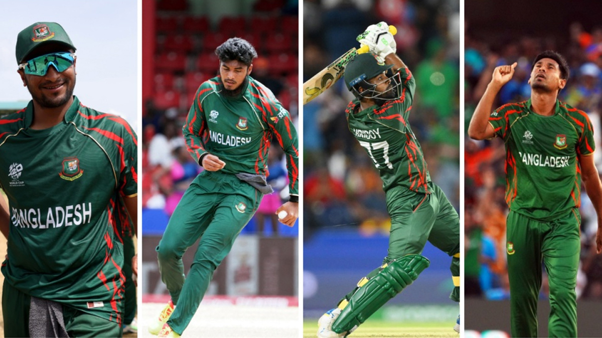 সুখবর পেলেন সাকিব-রিশাদ, দুঃসংবাদ হৃদয় ও মোস্তাফিজের