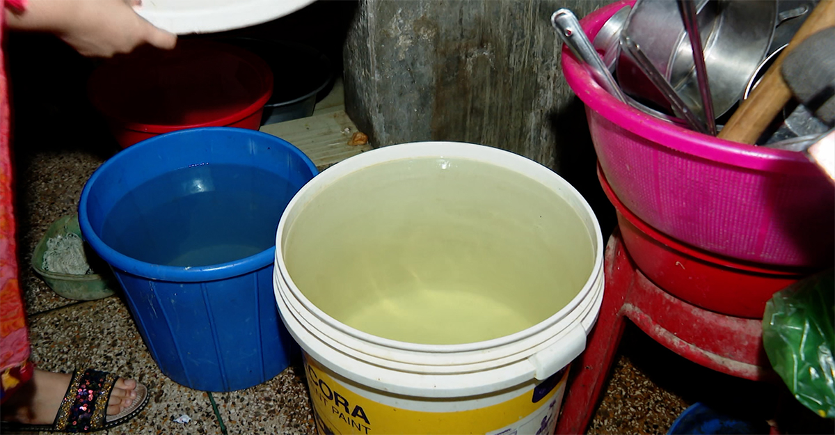 নিদারুণ পানির কষ্টে শান্তিতে নেই শান্তিনগরের মানুষ