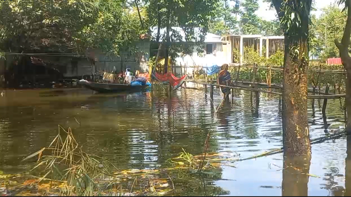 উন্নতির দিকে সুনামগঞ্জের বন্যা পরিস্থিতি