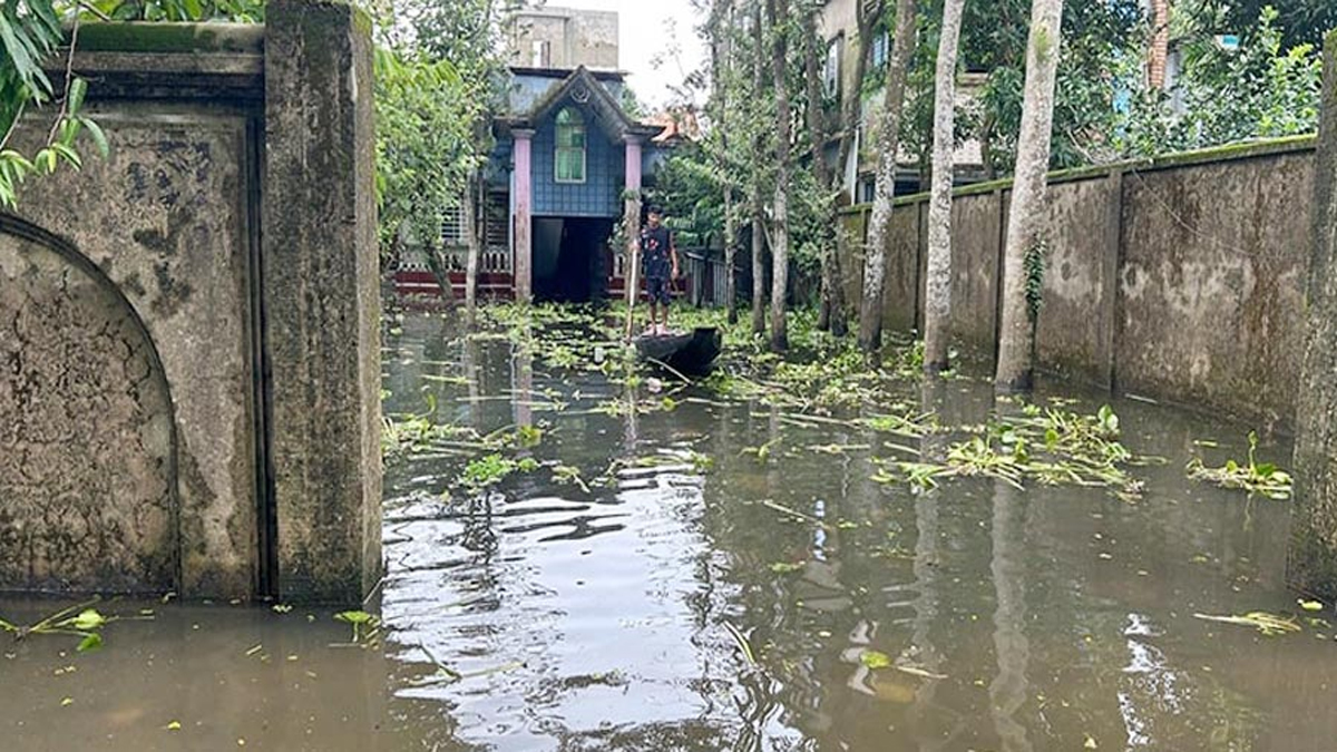উন্নতির দিকে সুনামগঞ্জের বন্যা পরিস্থিতি