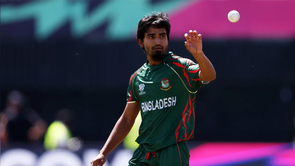 আস্থার প্রতিদান দিচ্ছেন তানজিম সাকিব