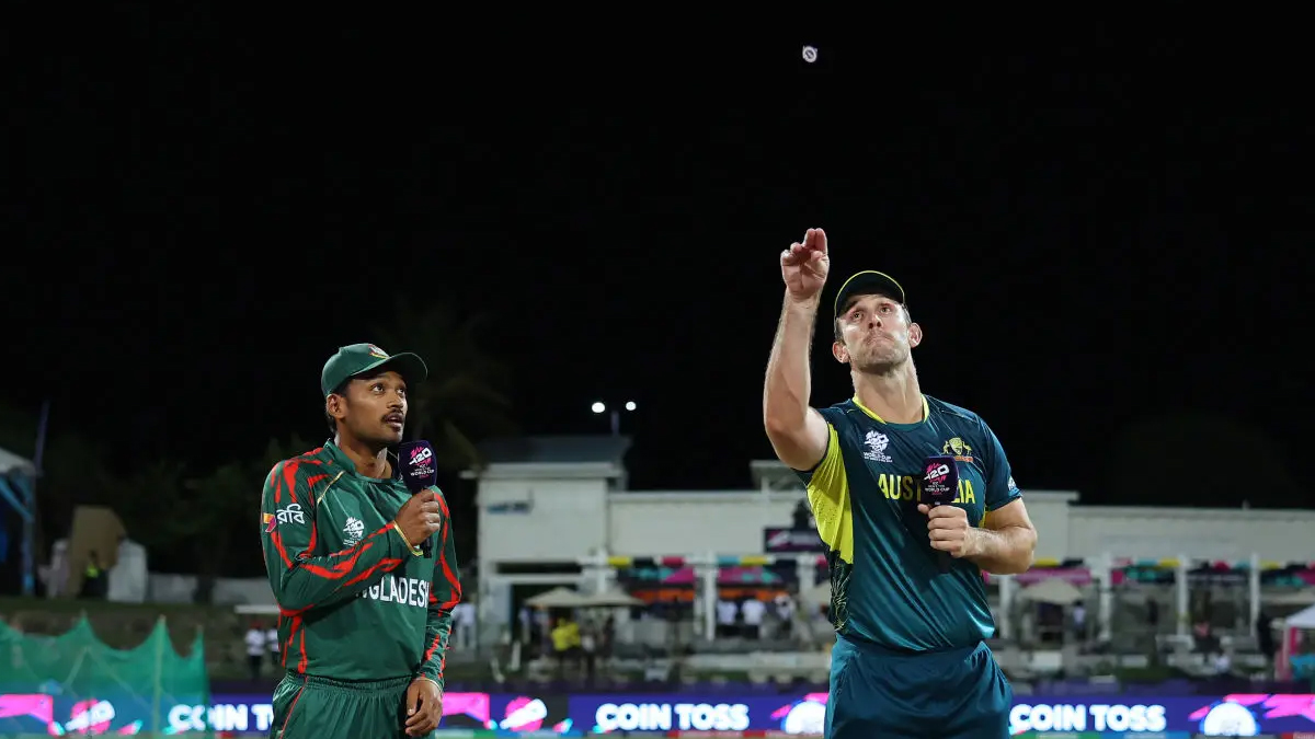 টস জিতেছে অস্ট্রেলিয়া, আগে ব্যাটিং করবে বাংলাদেশ