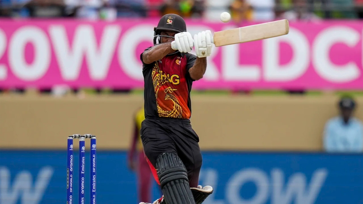 বাওয়ের ফিফটিতে ওয়েস্ট ইন্ডিজের বিপক্ষে ১৩৬ রানের পুঁজি নিউগিনির