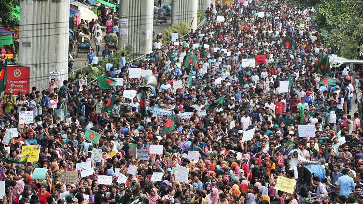 সারাদেশে কোটাবিরোধীদের ‘বাংলা ব্লকেড’ কর্মসূচি আজ