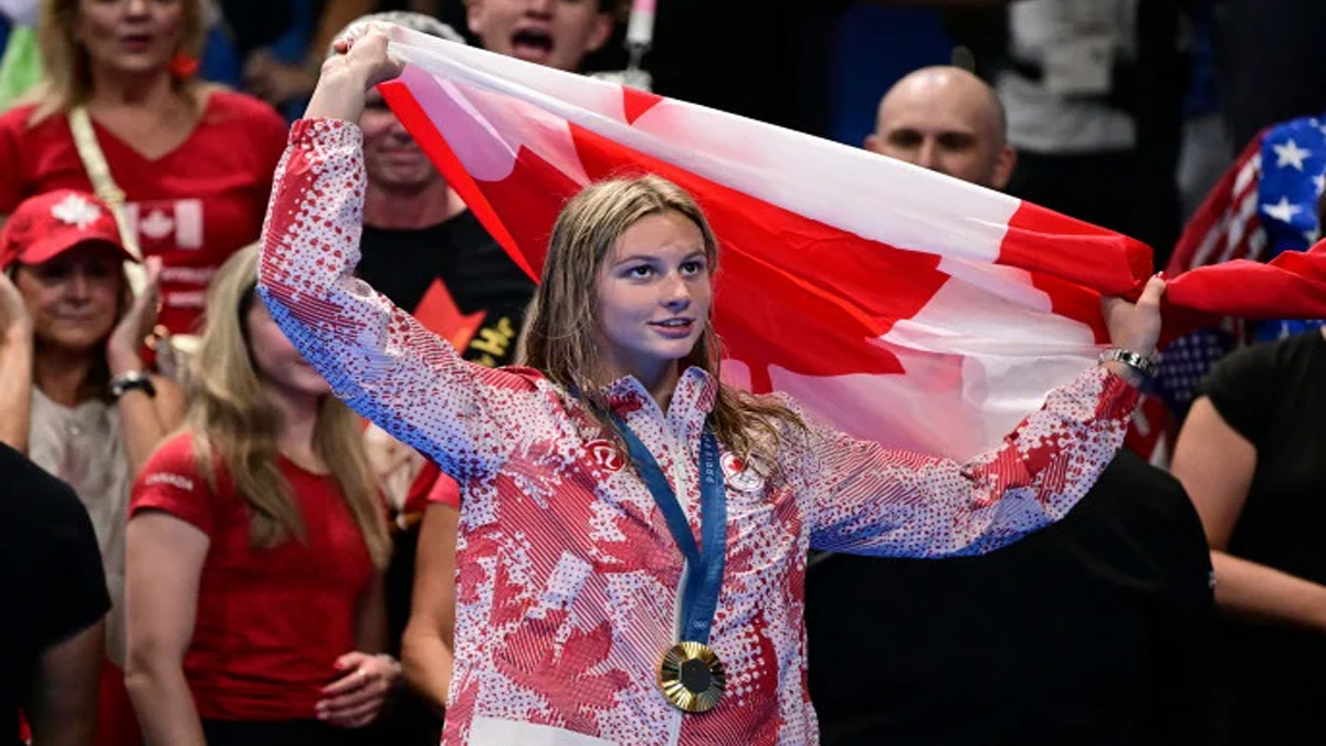 প্যারিস অলিম্পিক: ১৭ বছরের জলমানবীর বিশ্বজয়