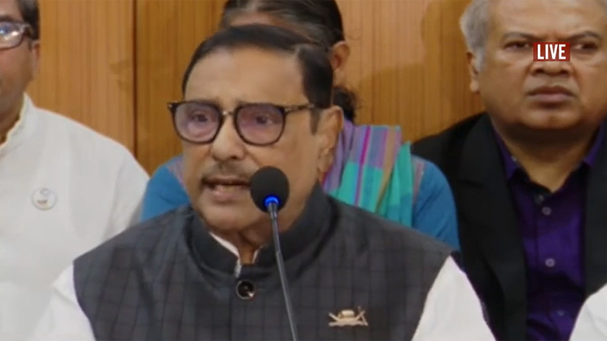 নেতাকর্মীদের দায়িত্ব পালনের বিষয়টি ভবিষ্যতে মূল্যায়ন করা হবে: ওবায়দুল কাদের