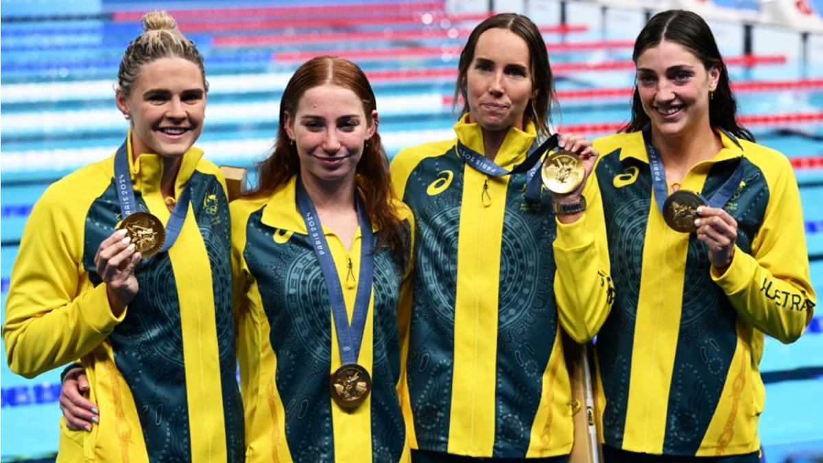 প্যারিস অলিম্পিক: দলীয় সাঁতারে যুক্তরাষ্ট্র ও অস্ট্রেলিয়ার শ্রেষ্ঠত্ব