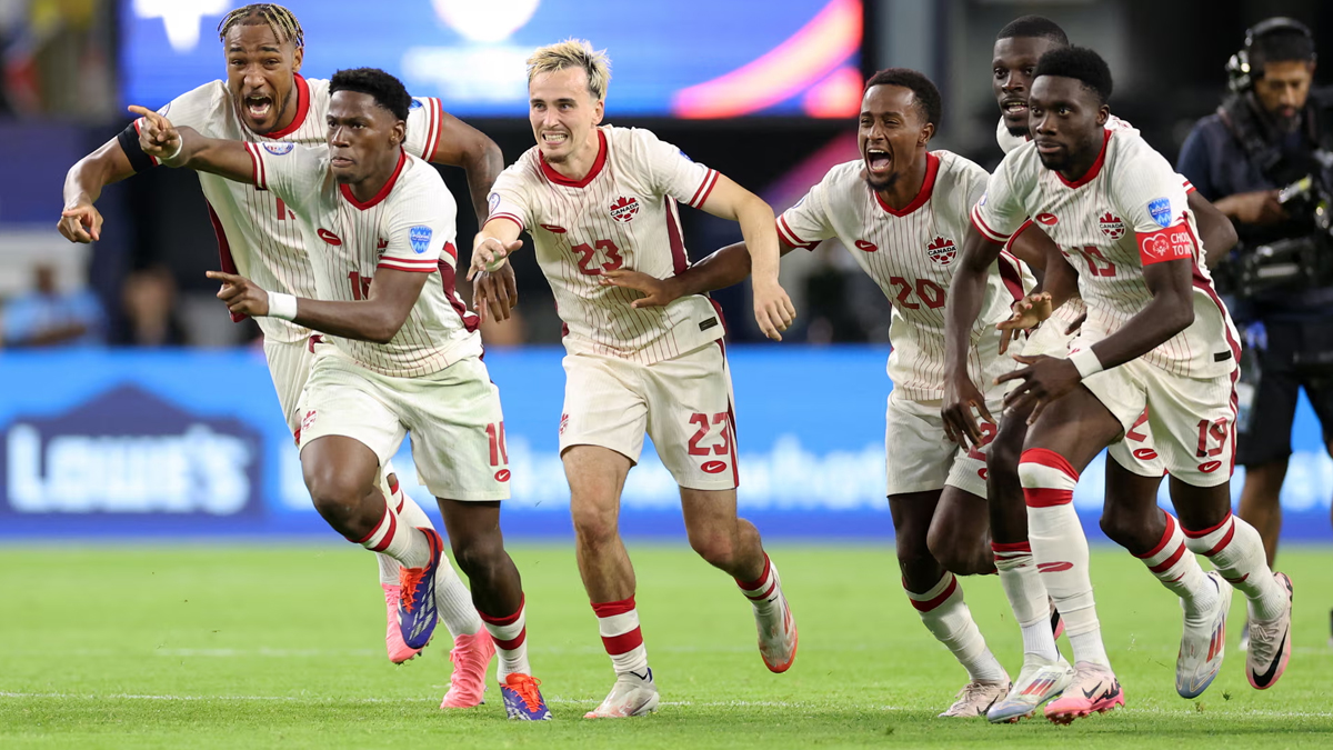 ভেনিজুয়েলার স্বপ্ন ভেঙে ইতিহাস গড়ে সেমিতে কানাডা