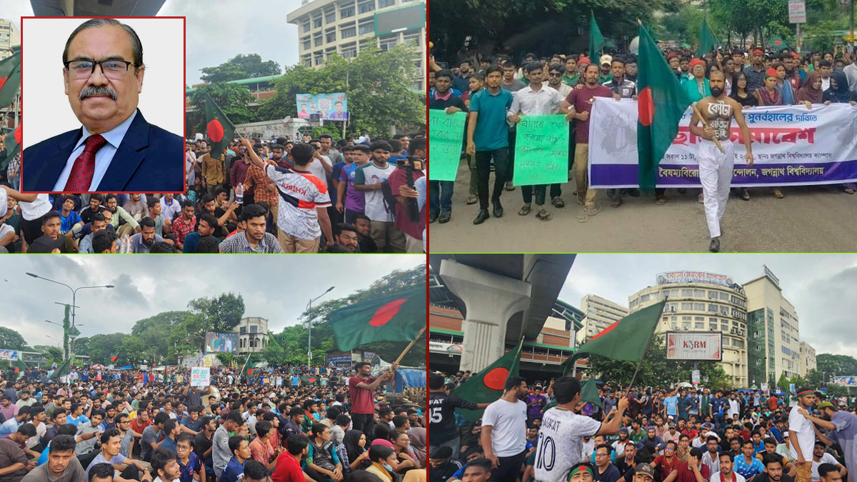 রাজপথের আন্দোলন কোর্টের রায় পরিবর্তন করে না: কোটা ইস্যুতে প্রধান বিচারপতি