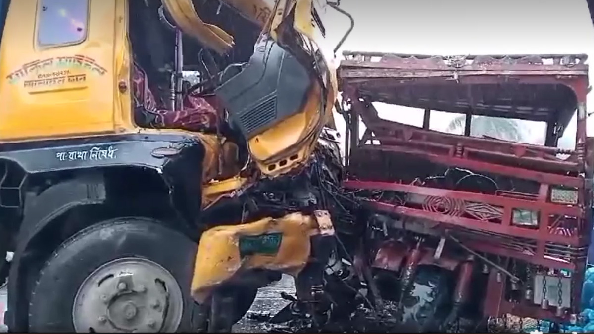 দিনাজপুরে ট্রাক-নসিমনের সংঘর্ষে দুইজন নিহত