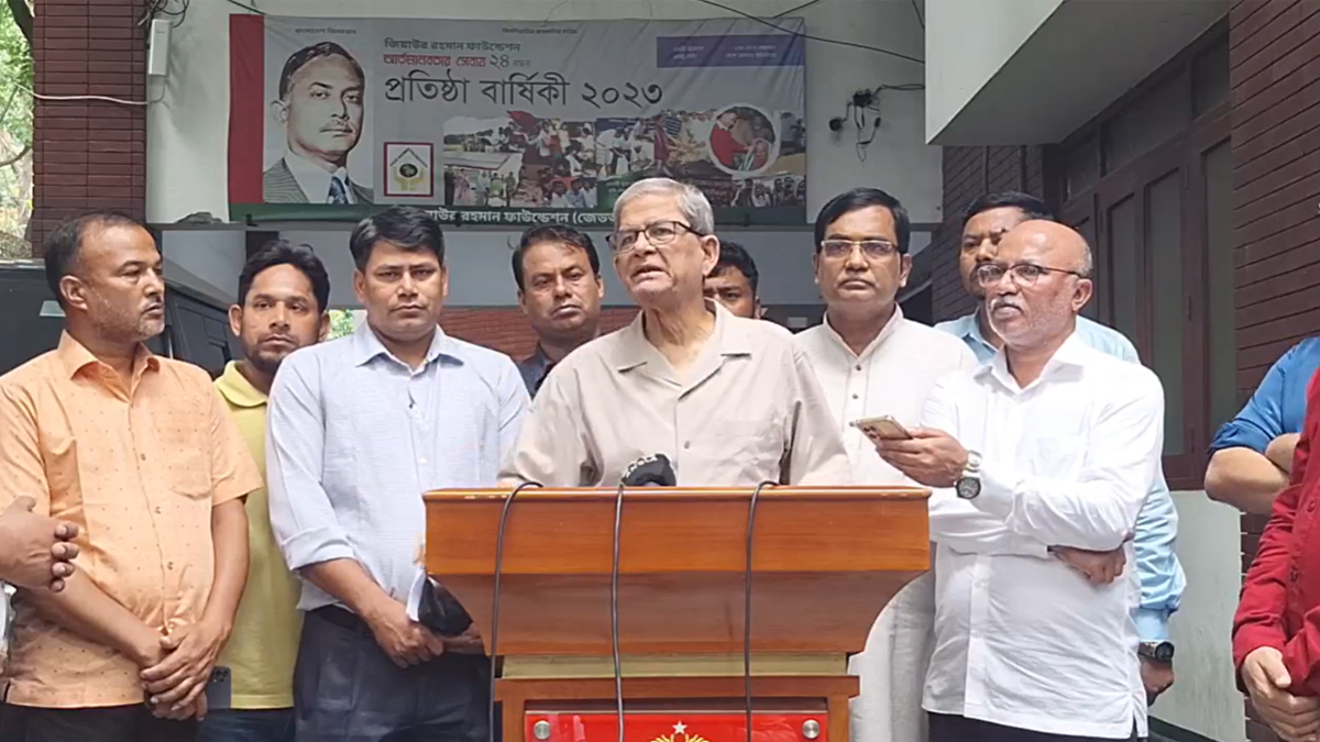 ছাত্র-শিক্ষকদের আন্দোলনে ইন্ধনের অভিযোগ ভিত্তিহীন: মির্জা ফখরুল