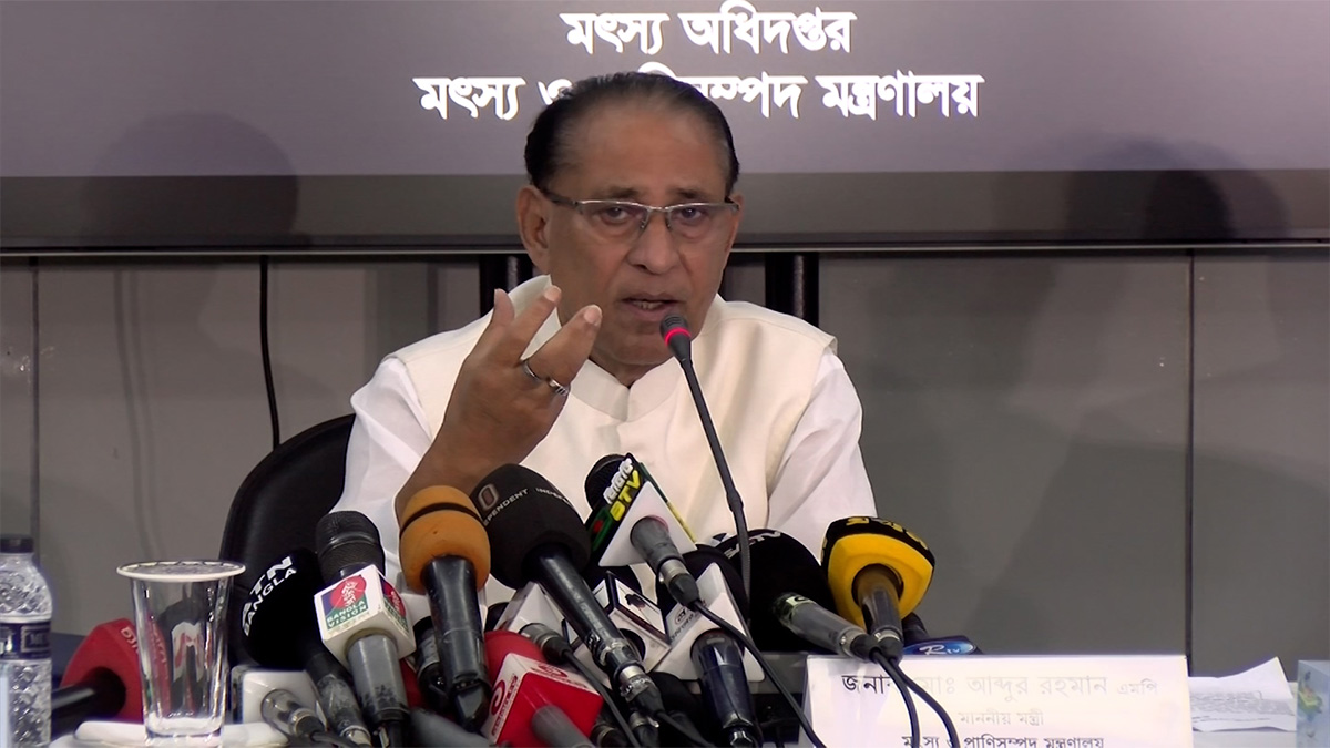 ৫০০ কোটি ডলারের মৎস্য ও মৎস্যজাত পণ্য রফতানির লক্ষ্য সরকারের