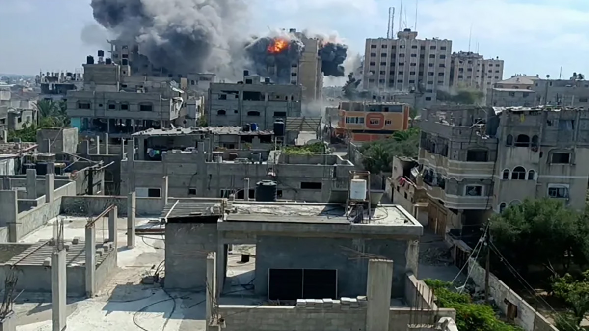 গাজায় একদিনে প্রাণ গেলো ৫৫ ফিলিস্তিনির