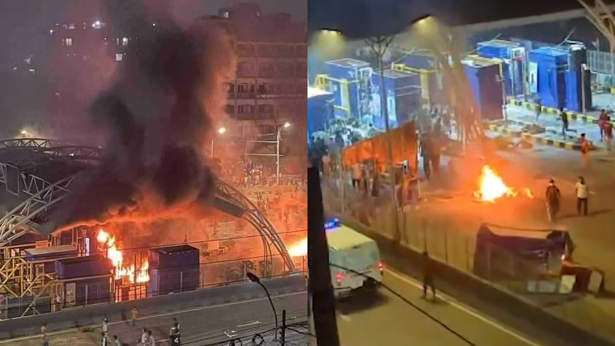 বৈষম্যবিরোধী ছাত্র আন্দোলনের দাবি— ভাংচুর ও অগ্নিকাণ্ডে তারা জড়িত নয়