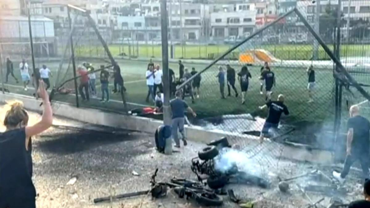 ফুটবল মাঠে হামলার পর লেবাননে হিজবুল্লাহ ঘাঁটিতে পাল্টা হামলা ইসরায়েলের