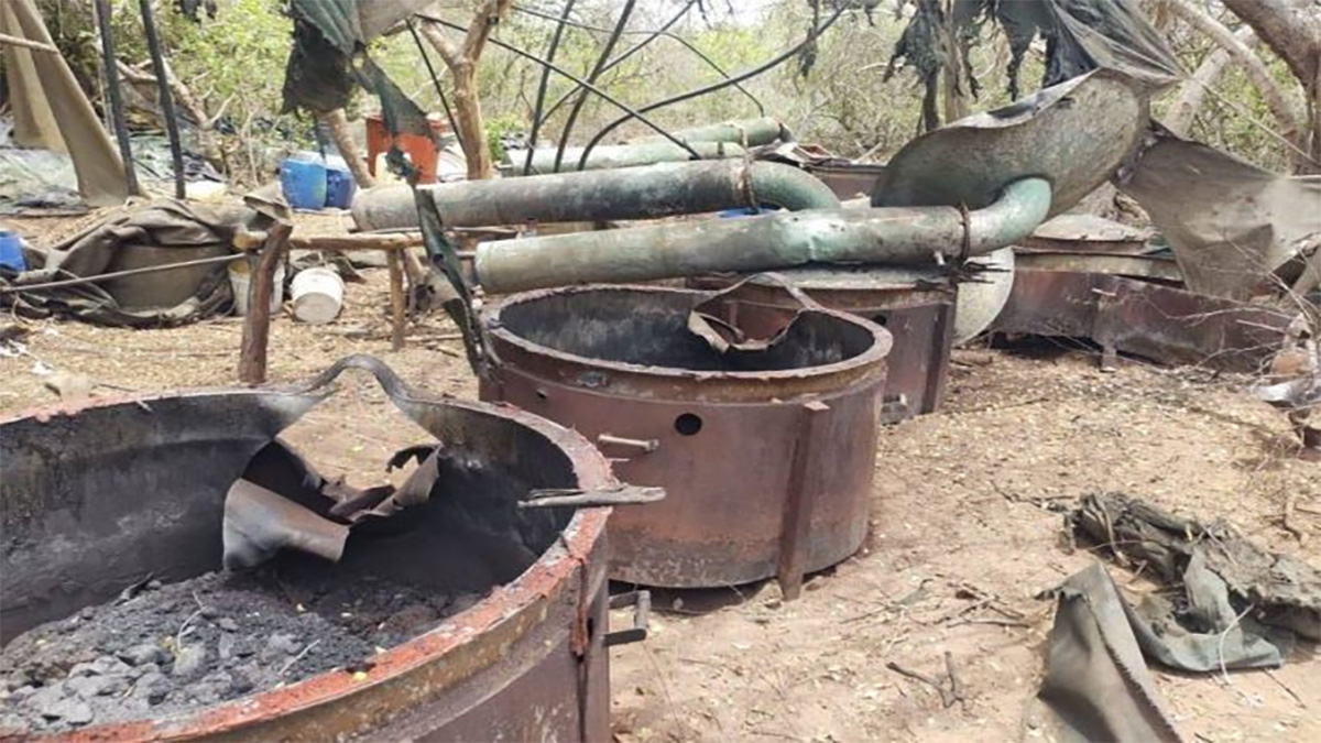 মেক্সিকোয় মাদক তৈরির কারখানা ধ্বংস