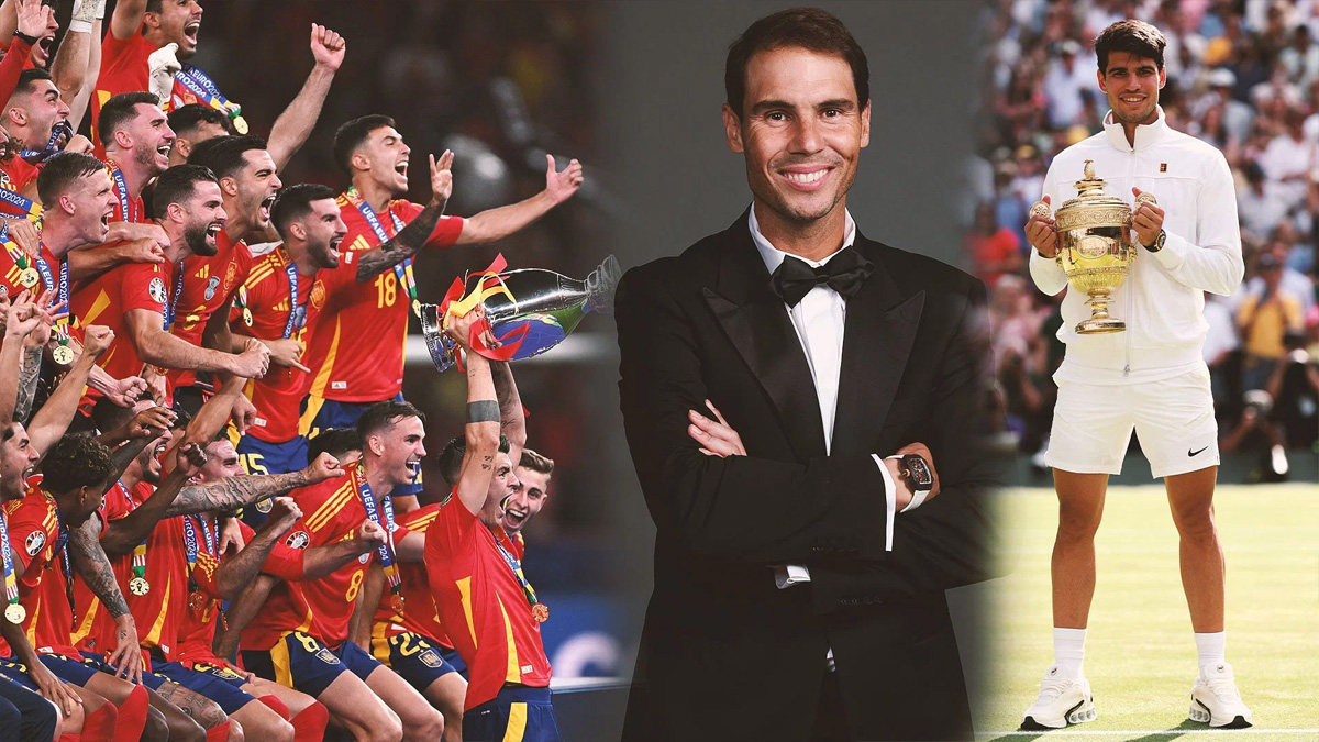 স্পেনের জয় জয়কারে ‘গর্বিত’ নাদাল