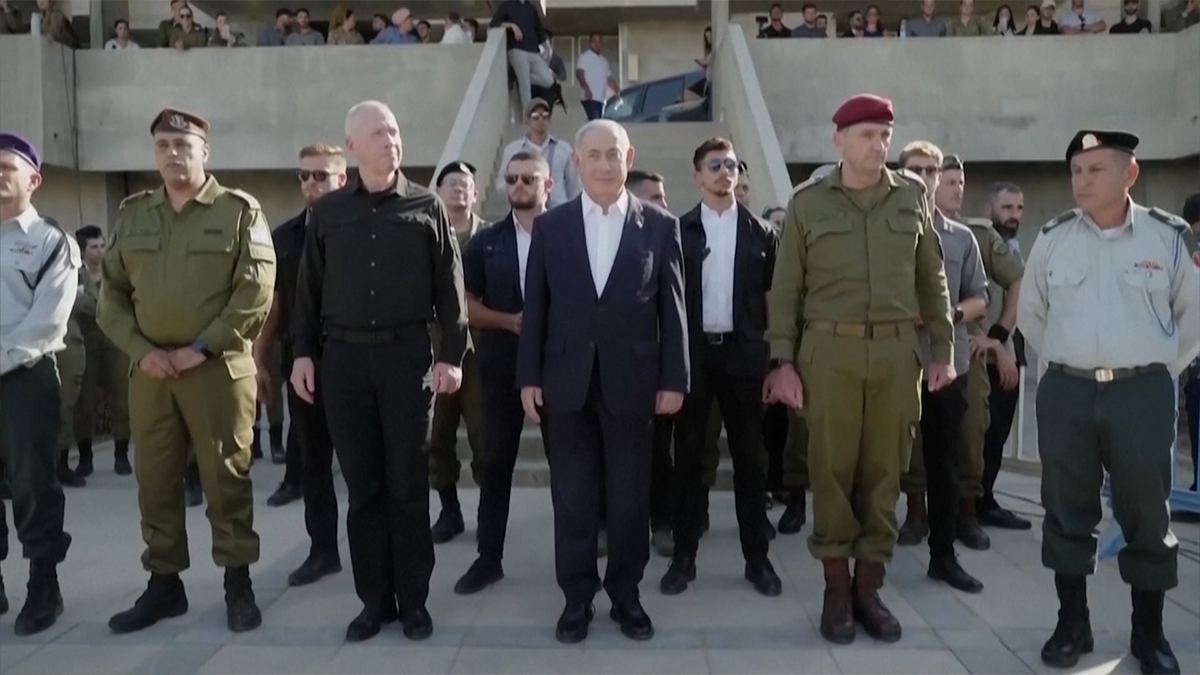 ভাষণ দিতে গিয়ে দুয়োধ্বনির মুখে ইসরায়েলের প্রধানমন্ত্রী