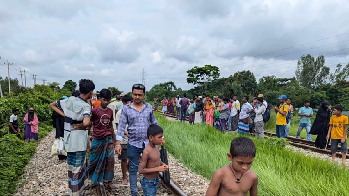 নরসিংদীতে ট্রেনলাইনে ৫ মরদেহের মেলেনি পরিচয়