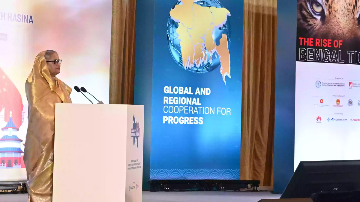 চীনের সঙ্গে আরও রফতানি বাণিজ্য বাড়াতে চায় বাংলাদেশ: প্রধানমন্ত্রী