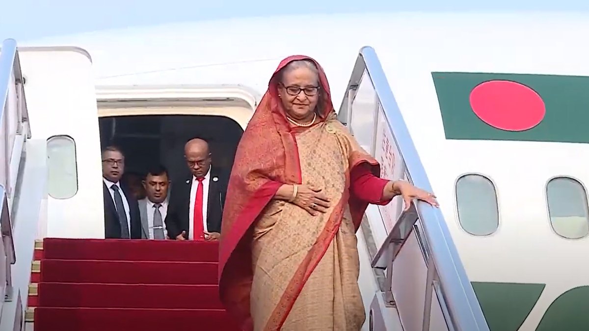 চীনে পৌঁছেছেন প্রধানমন্ত্রী