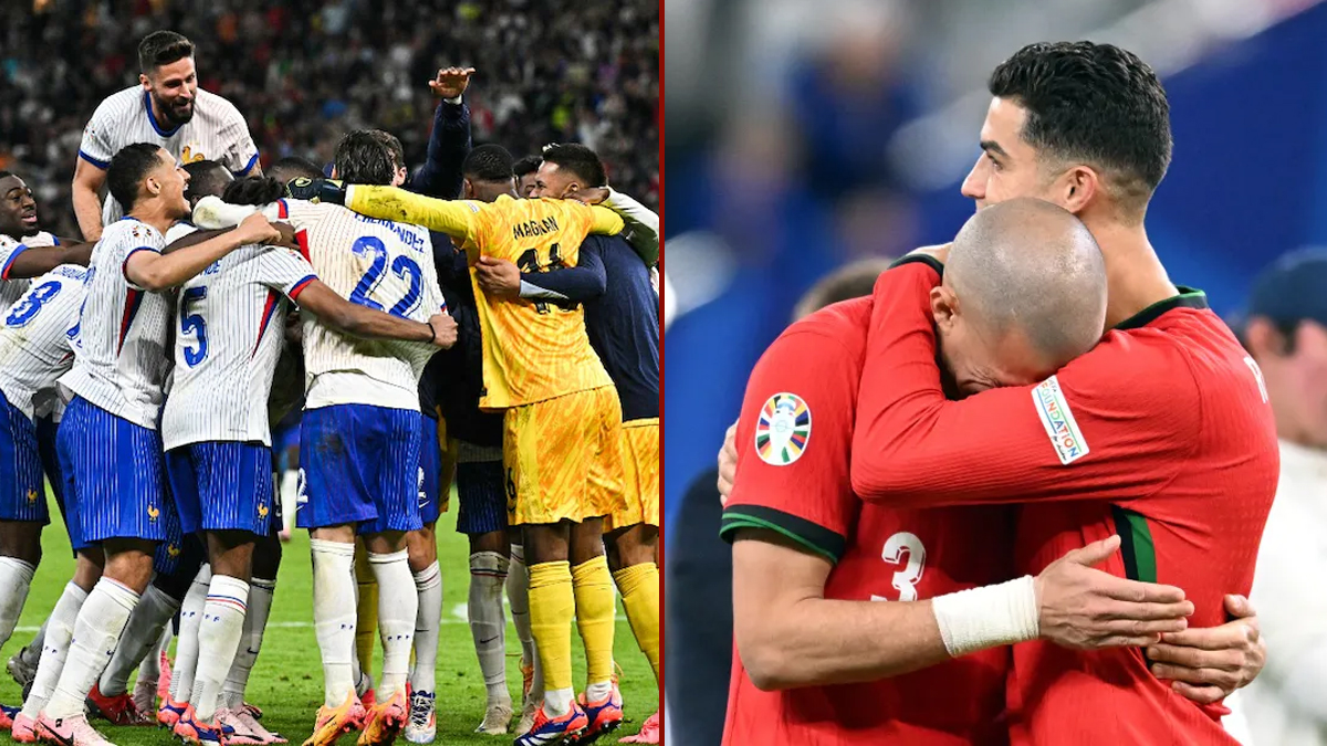 টাইব্রেকারে পর্তুগালকে হারিয়ে সেমিফাইনালে ফ্রান্স