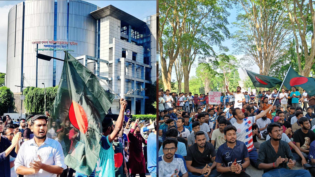 কোটা বাতিলের দাবিতে রাজধানীসহ উত্তাল দেশ