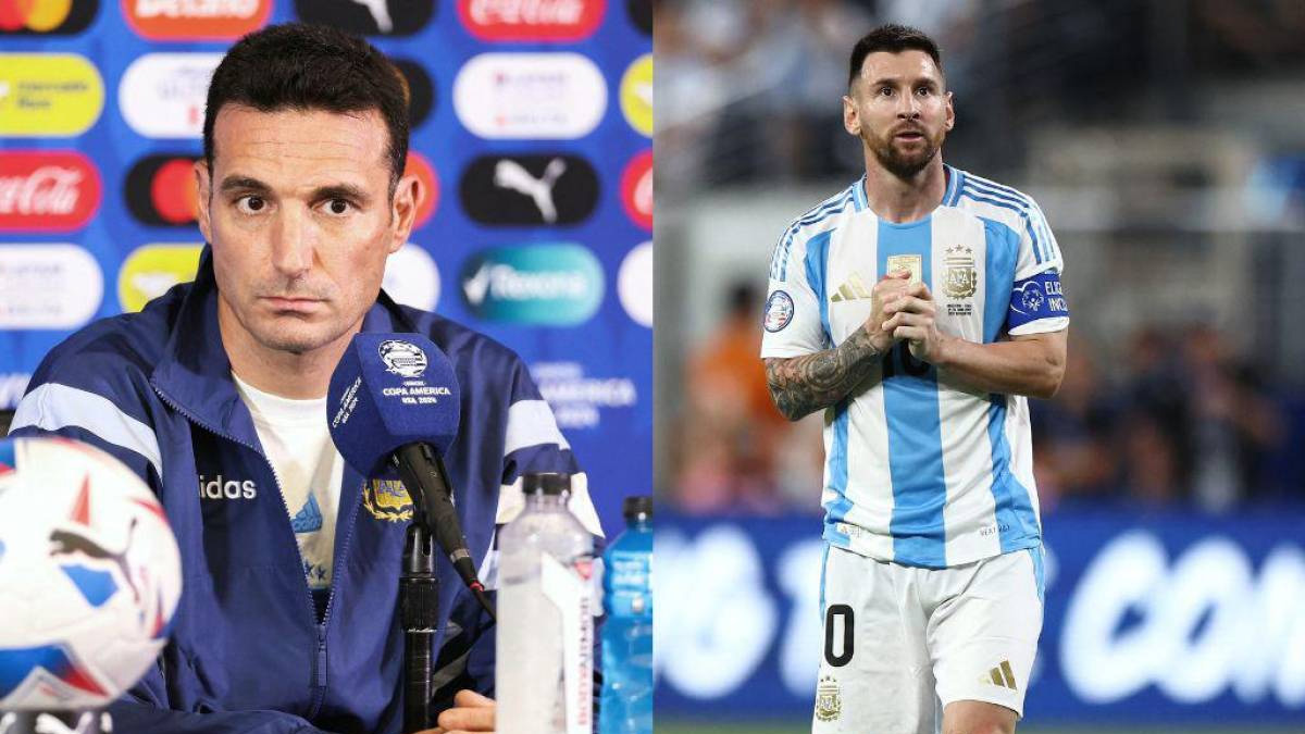 ইকুয়েডরের বিপক্ষে এখনও মেসির খেলা অনিশ্চিত: স্কালোনি