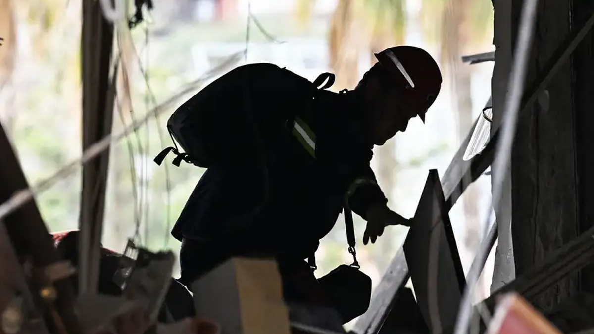 উরুগুয়ের হাসপাতালে আগুন