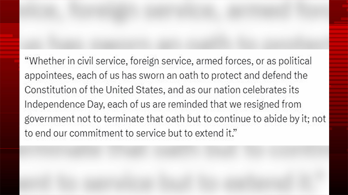 গাজায় হামলার প্রতিবাদে আরও এক মার্কিন কর্মকর্তার পদত্যাগ