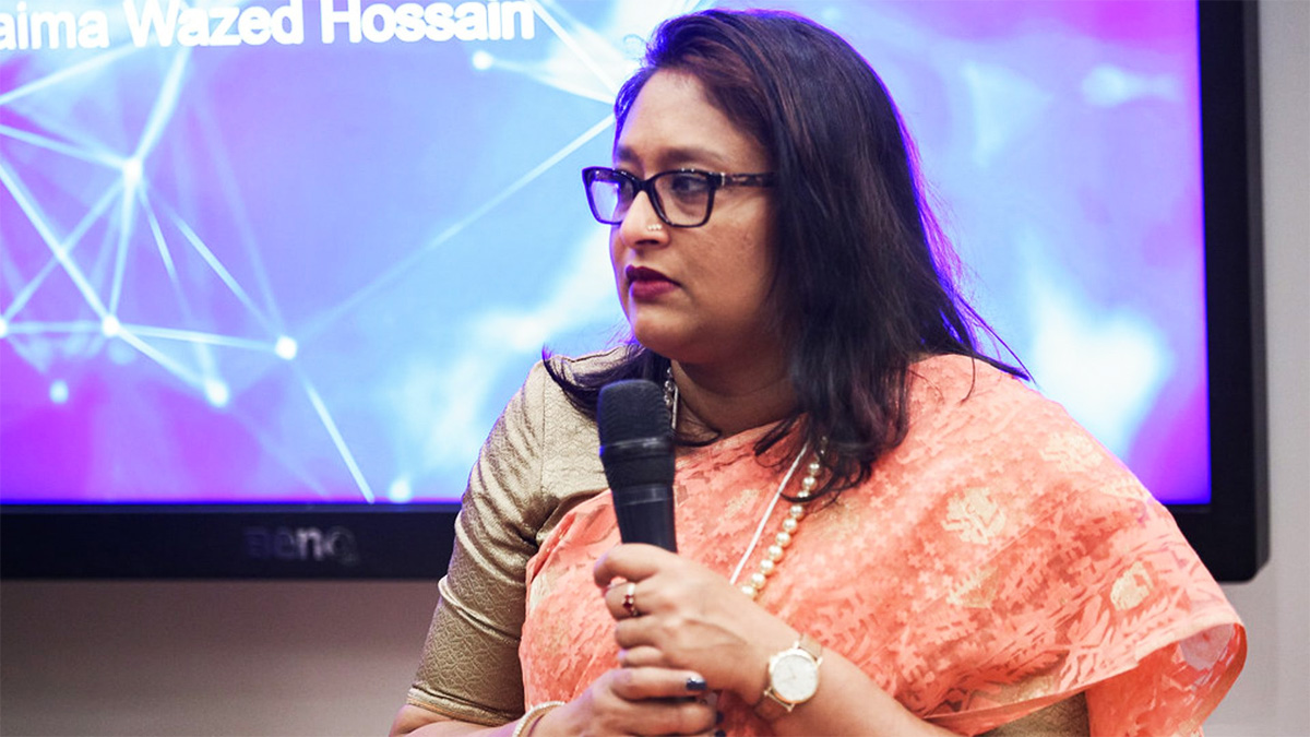 দেশের মানুষের প্রাণহানিতে হৃদয় ভেঙেছে: সায়মা ওয়াজেদ