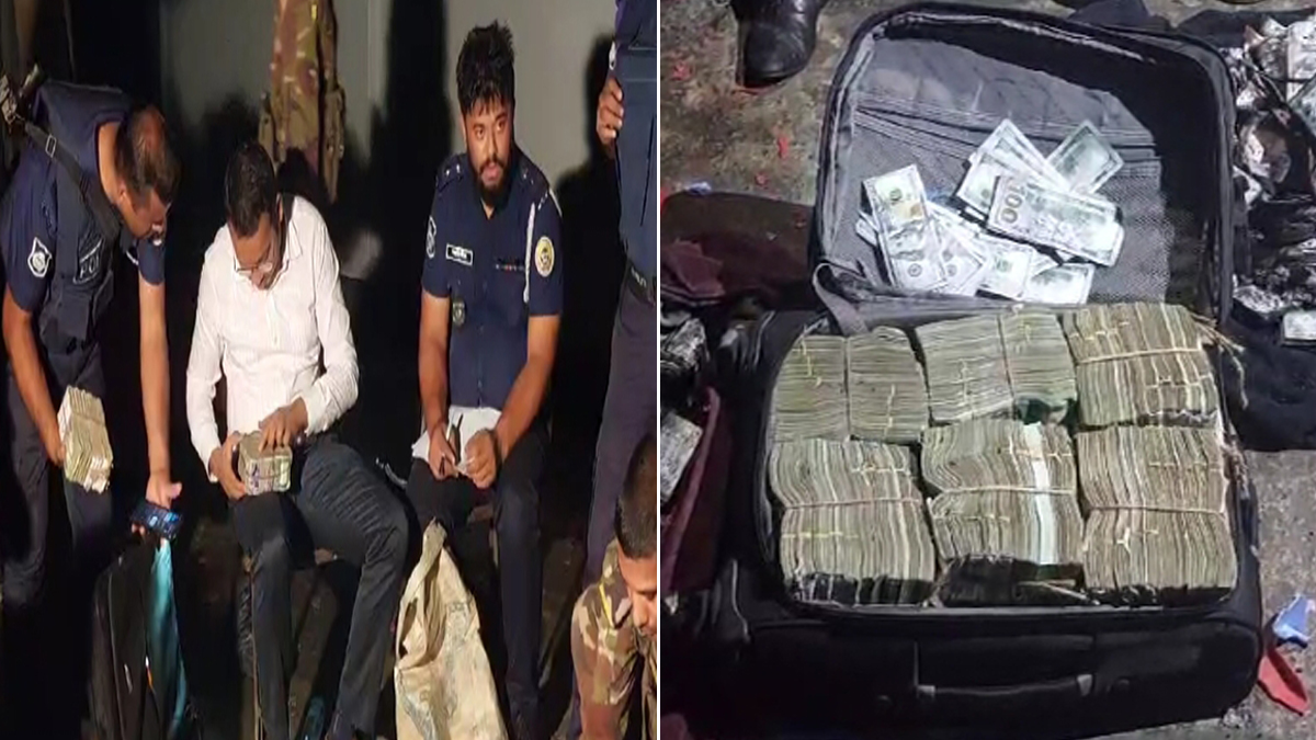 আমির হোসেন আমুর বাসা থেকে ডলারসহ প্রায় পাঁচ কোটি টাকা উদ্ধার