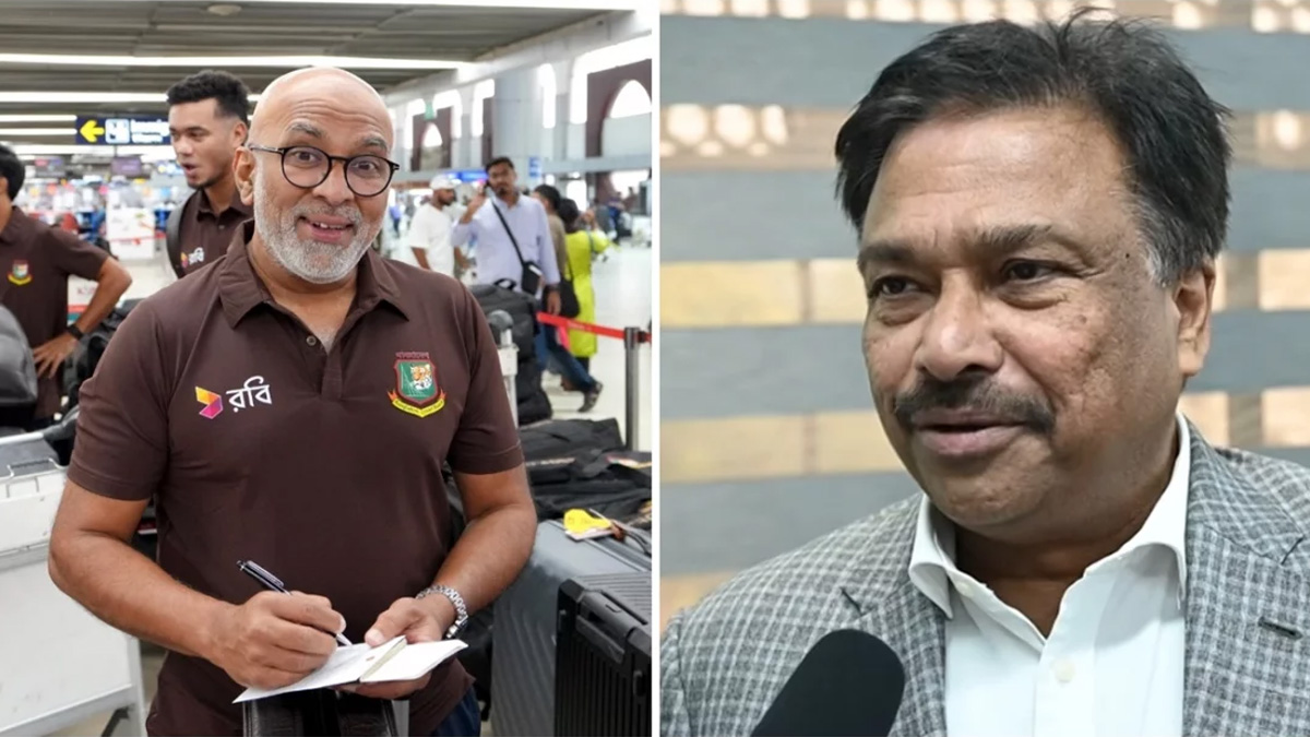 হাথুরুসিংহের ভবিষ্যৎ নিয়ে যা জানালেন নতুন বিসিবি প্রধান