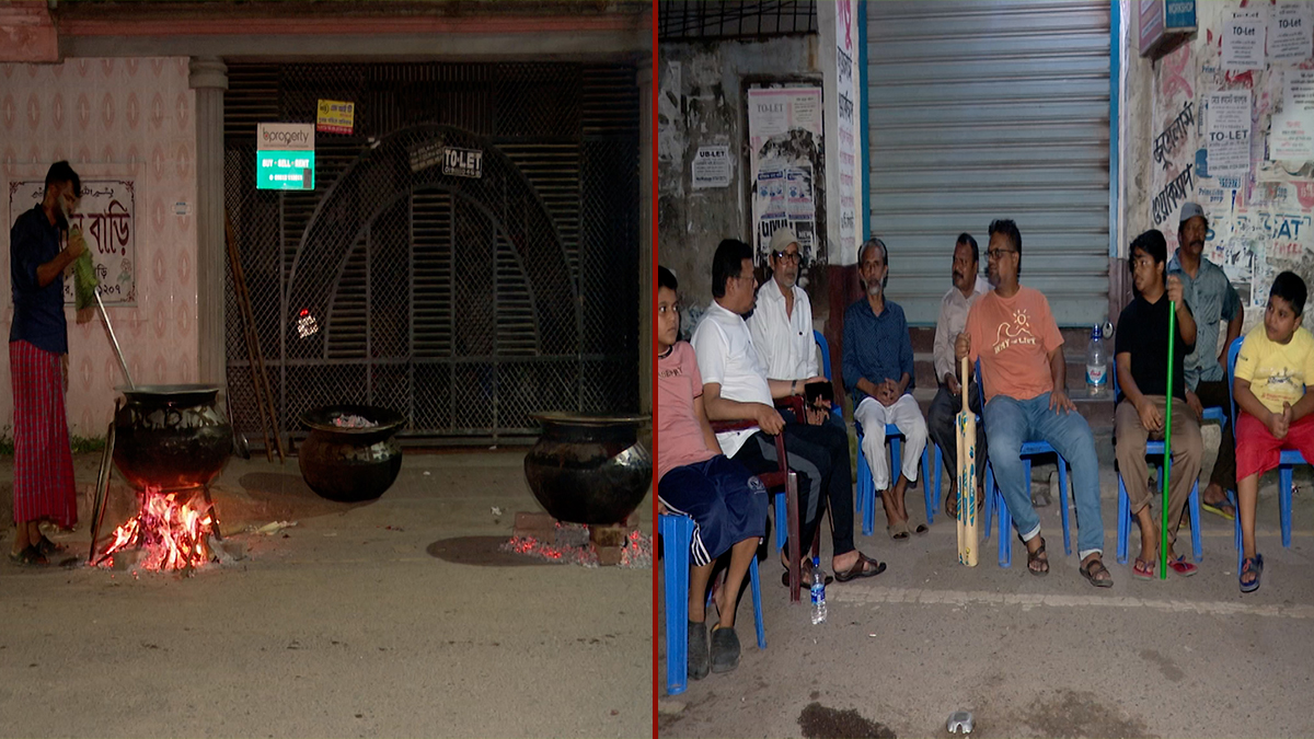 আতঙ্ক পাল্টে উৎসবে ‘ডাকাত শঙ্কা’