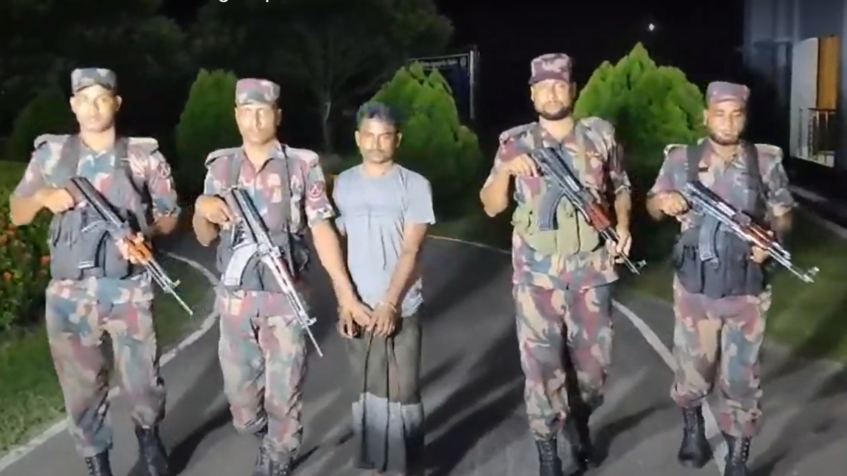 সাতক্ষীরা কারাগার থেকে পালিয়ে ভারতে যাওয়ার পথে গ্রেফতার আসামি