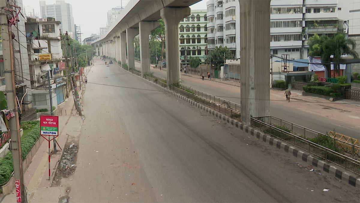 রাজধানীজুড়ে থমথমে অবস্থা, সতর্ক আইনশৃঙ্খলা বাহিনী