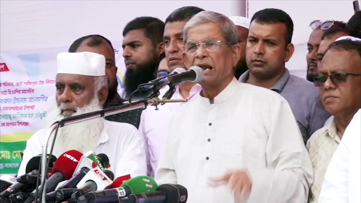 গণতান্ত্রিক পরিবেশ ফিরিয়ে আনতে অন্তর্বর্তী সরকারকে সময় দেয়া প্রয়োজন: মির্জা ফখরুল