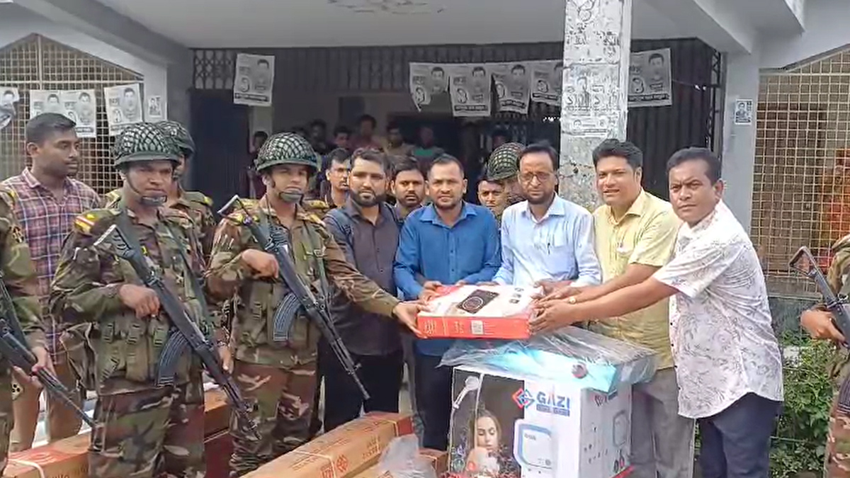 গাজী গ্রুপের লুট হওয়া মালামাল কিশোরগঞ্জ থেকে উদ্ধার