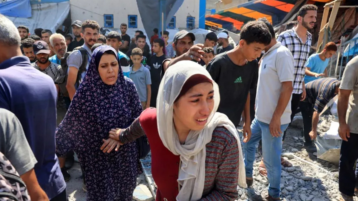 ইসরায়েলি হামলায় গাজায় ধ্বংস ৫০০টি স্কুল