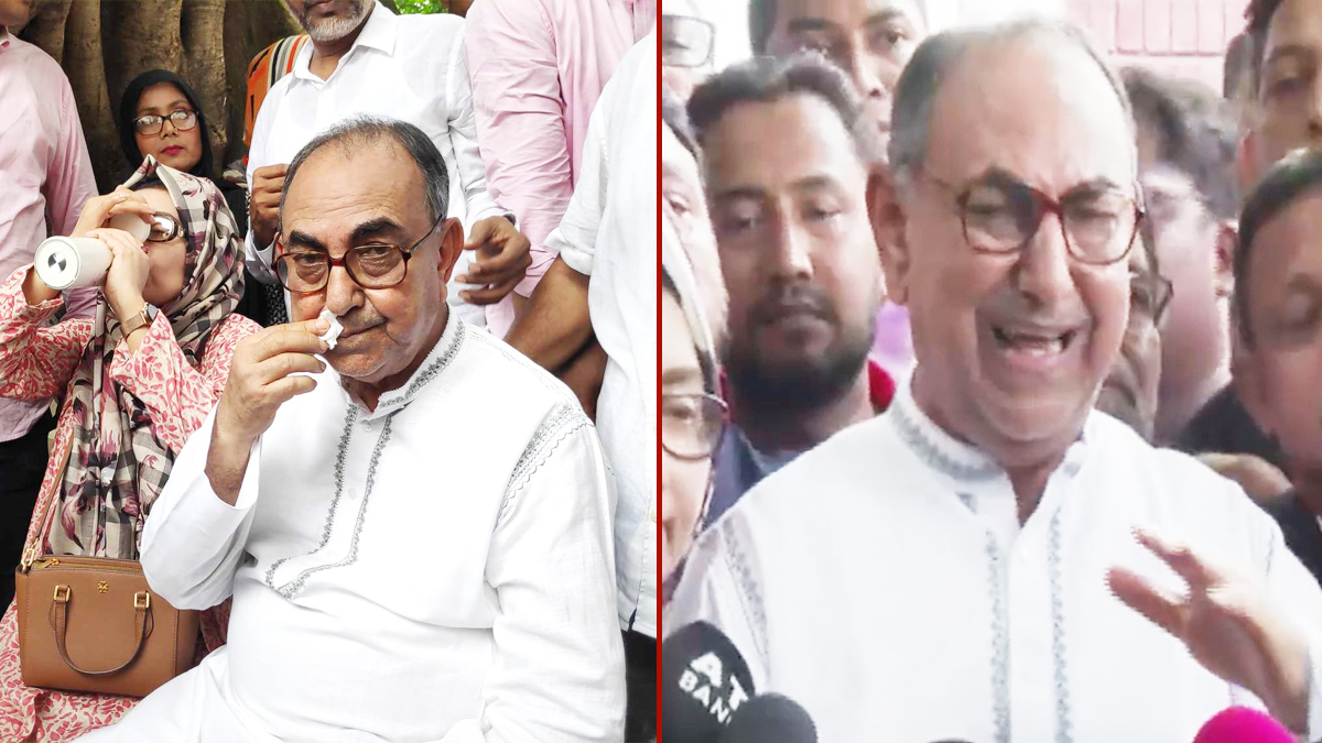 মামলায় খালাস পেয়ে কাঁদলেন মির্জা আব্বাস