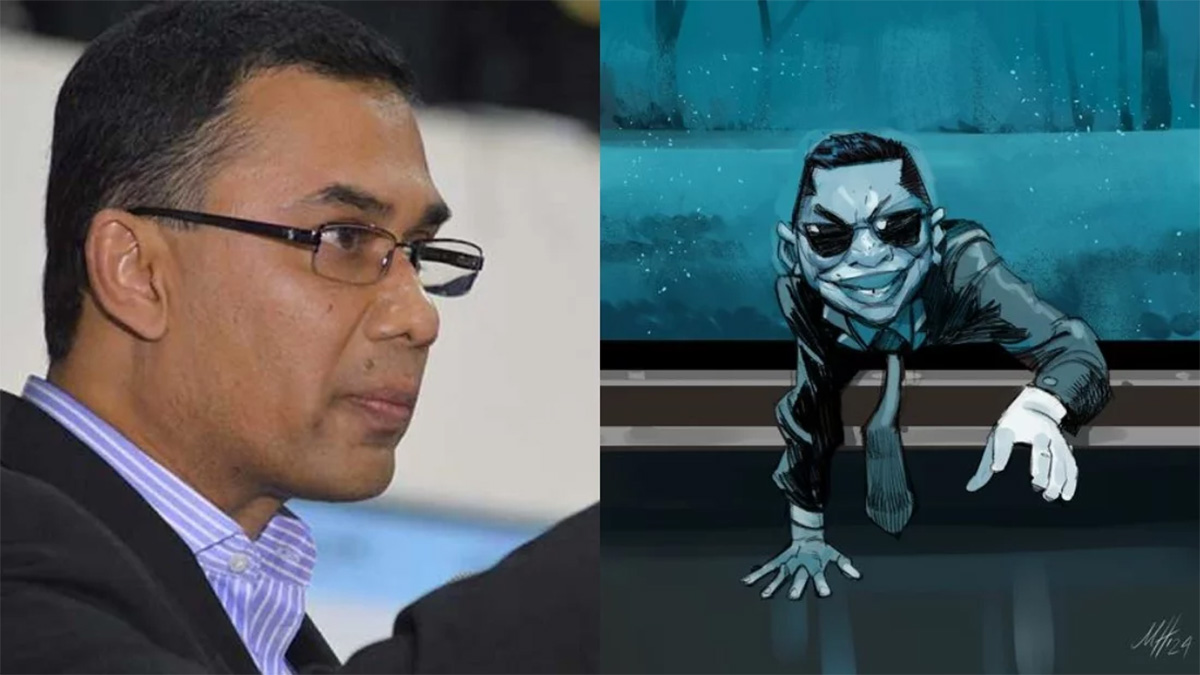 নিজের ব্যঙ্গচিত্র পোস্ট করে নির্ভয়ে কার্টুন আঁকার আহ্বান তারেক রহমানের