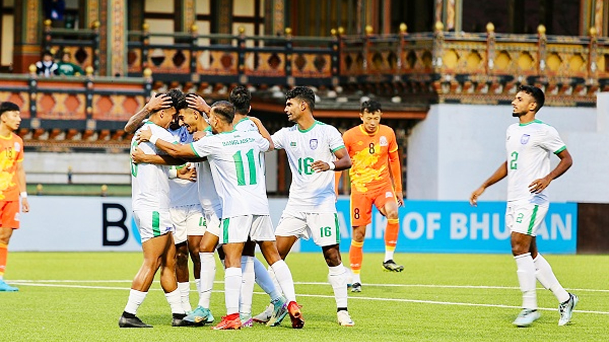 দ্বিতীয় ম্যাচে ভুটানের মুখোমুখি বাংলাদেশ, রয়েছে ফিফা র্যাঙ্কিংয়ে উত্তরণের সুযোগ