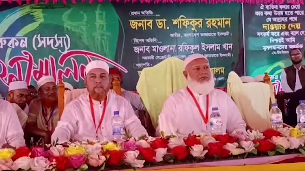 ঠুস করে ঢুকে পড়বেন তাহলে পালালেন কেন? শেখ হাসিনাকে জামায়াতের আমির