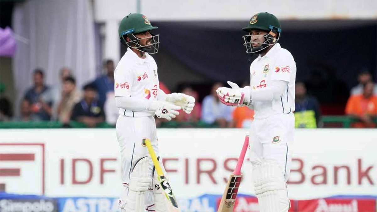 কানপুর টেস্ট: বড় ইনিংসের লক্ষ্যে ব্যাটিং শুরু করবে বাংলাদেশ